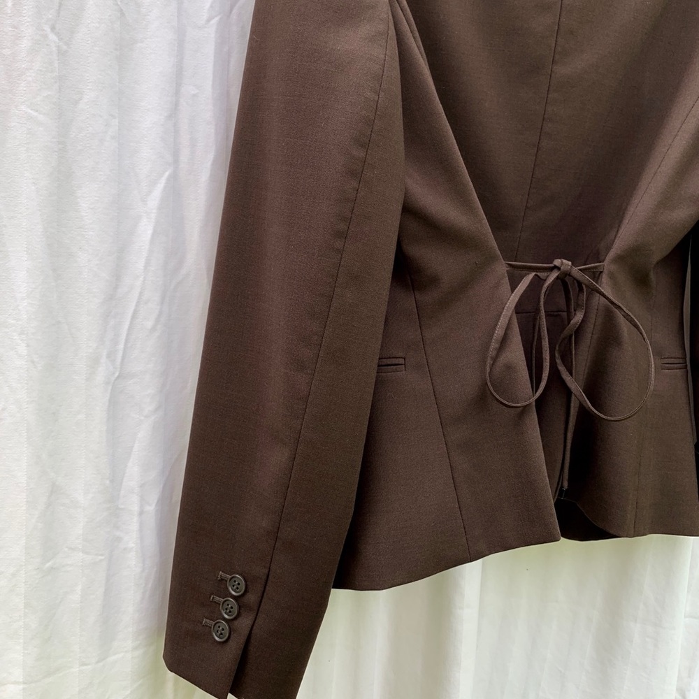 🦉Ann Taylor Loft Brown Blazer | Lined Work Blazer - Picture 4 of 8